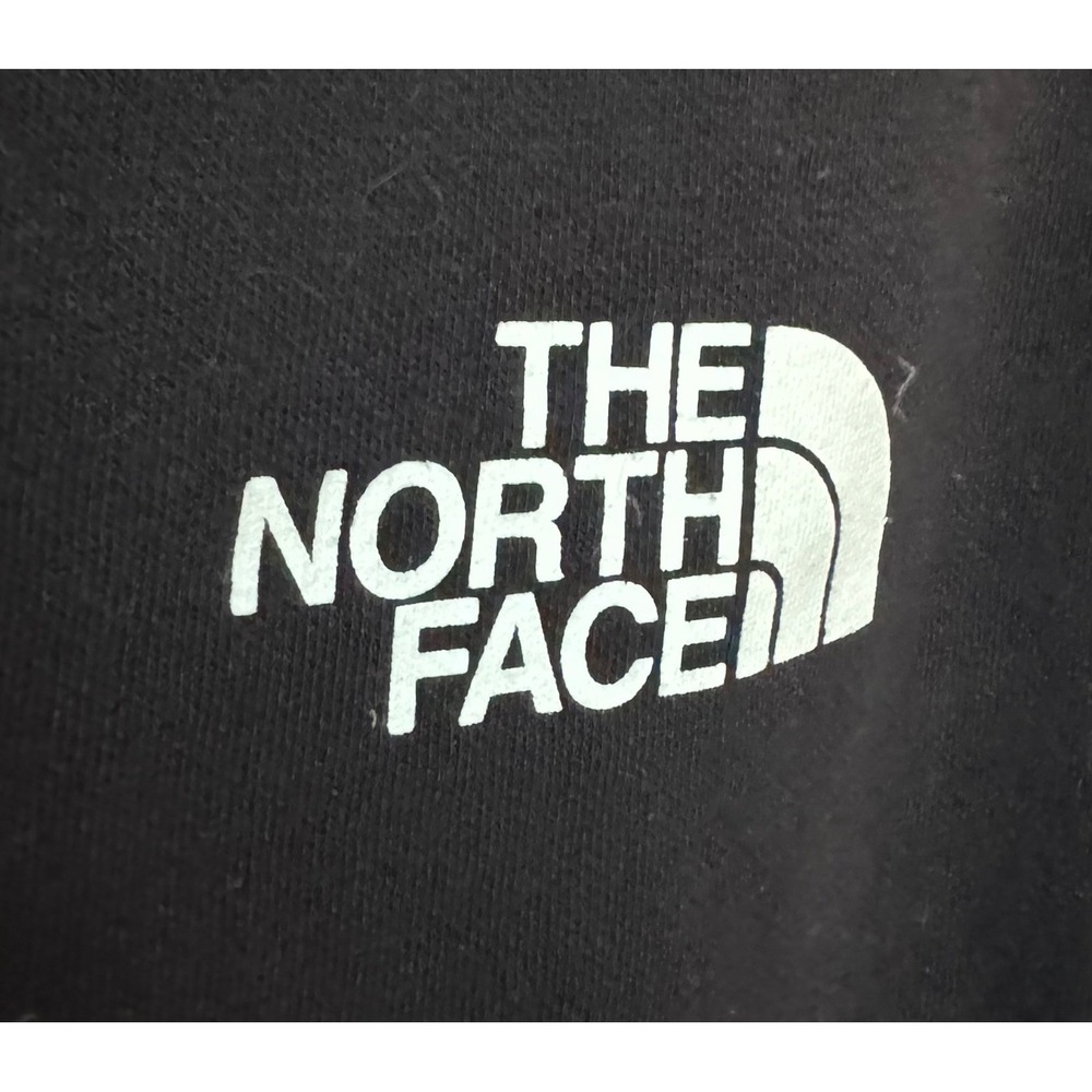 North Face Men's Black Hooded Sweatshirt Never Stop Exploring Sz L - Picture 3 of 4